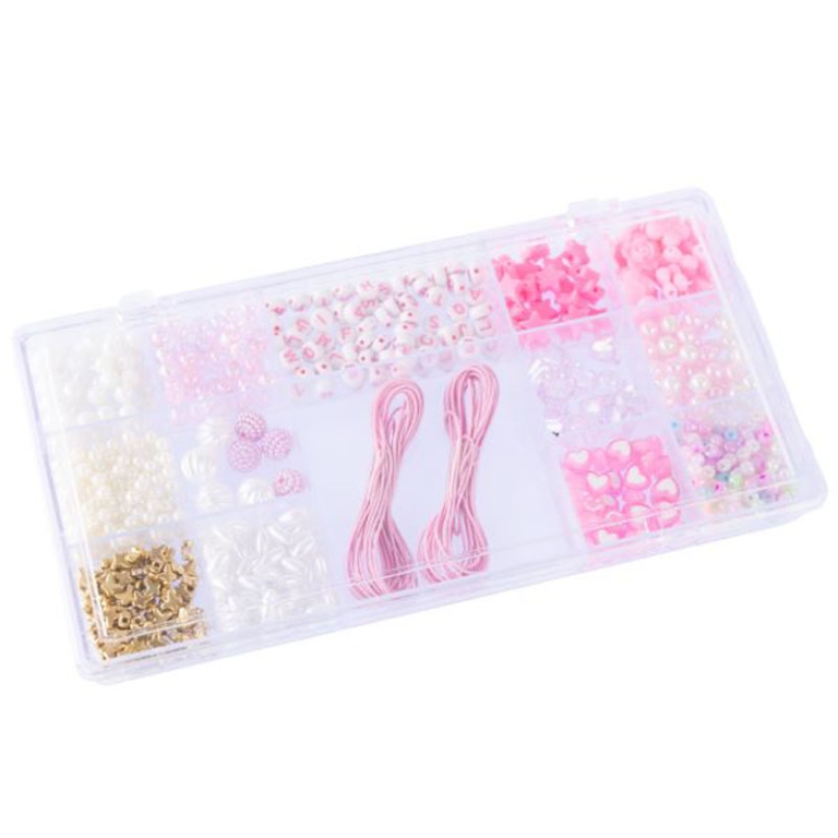 CONFEZIONE PERLINE ABC   FLOWER BOUTIQUE 23X12CM 2