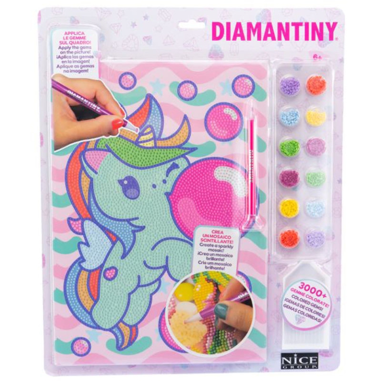 DIAMANTINY UNICORNO 30X36CM 2