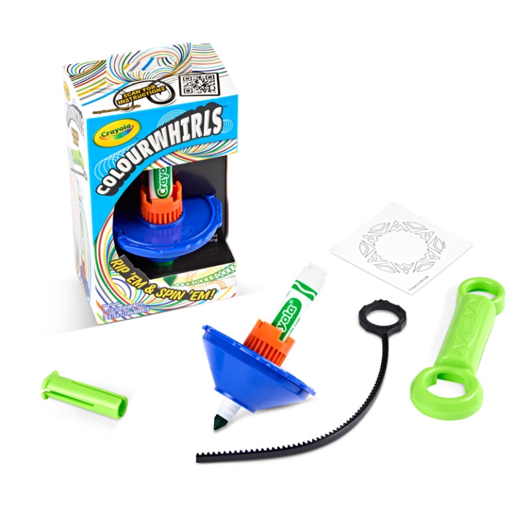 TROTTOLA COLOUR WHIRLS TV ASSORTITA 2