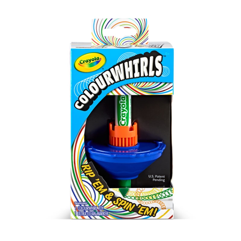 TROTTOLA COLOUR WHIRLS TV ASSORTITA 3