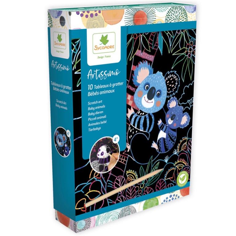 SCRATCH ART CUCCIOLI     4+ ANNI 2