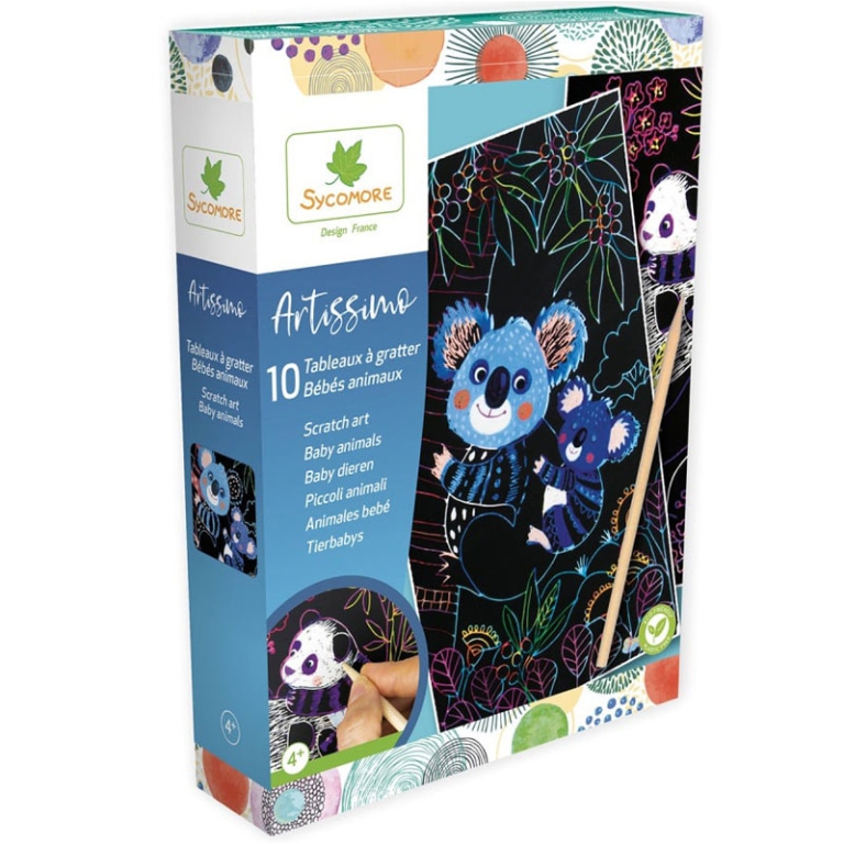 SCRATCH ART CUCCIOLI     4+ ANNI 5