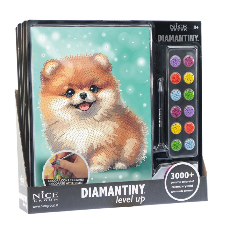 DIAMANTINY LEVEL UP 21X29CM ASSORTIMENTO 12 2