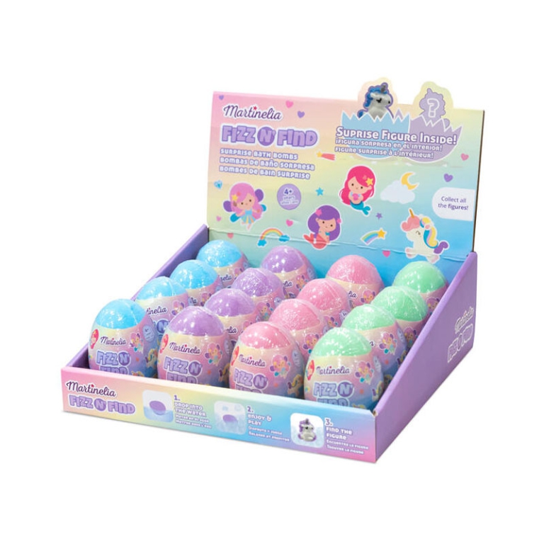 MARTINELIA BOMBE DA BAGNO 150G 16PZ IN EXPO