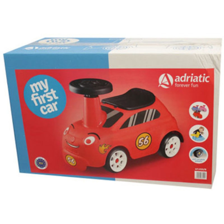 AUTO PRIMI PASSI ROSSA CON SCATOLA 2