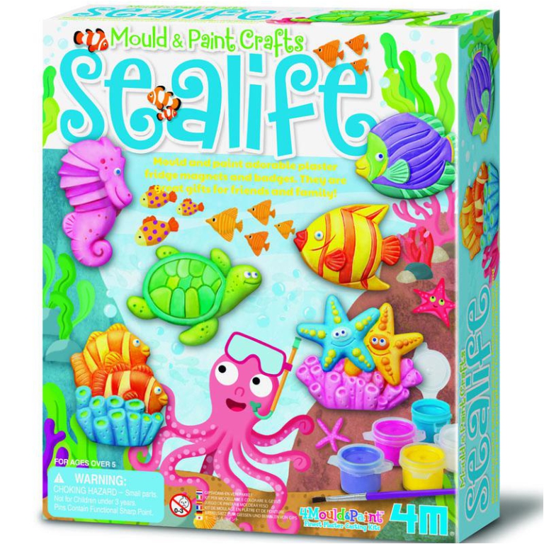 MODELLA E DIPINGI ANIMALI MARINI