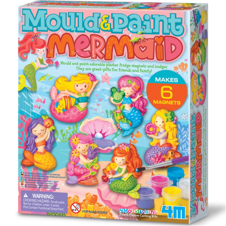 MODELLA E DIPINGI SIRENETTE GLITTER