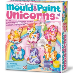 MODELLA E DIPINGI UNICORNI GLITTER