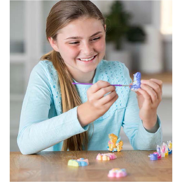 MODELLA E DIPINGI UNICORNI GLITTER 3