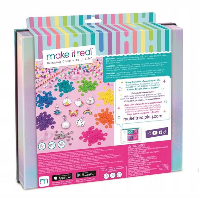 CONFEZIONE GIOIELLI ARCOBALENO E PERLE 3