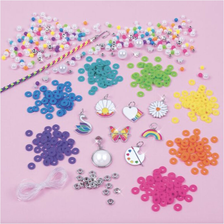 CONFEZIONE GIOIELLI ARCOBALENO E PERLE 5