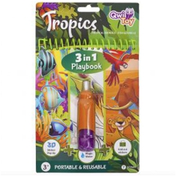 LIBRO GIOCO 3 IN 1 TROPICI