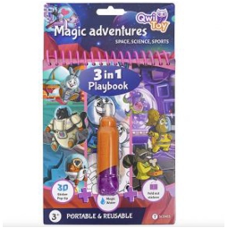 LIBRO GIOCO 3 IN 1 MAGICHE AVVENTURE