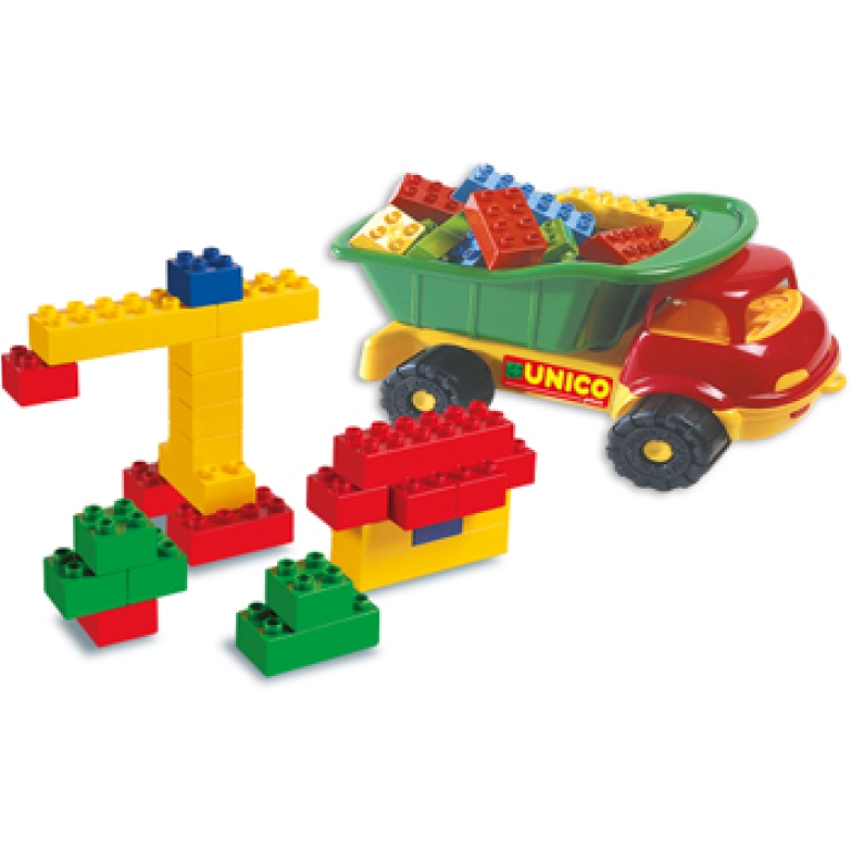 COSTRUZIONI UNICO PLUS   CAMIONCINO C/MATTONCINI 2