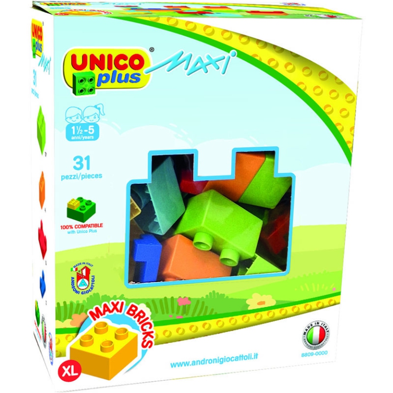 COSTRUZIONI MAXI UNICO   31PZ