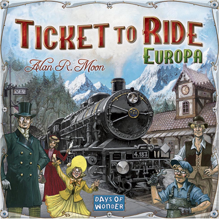 TICKET TO RIDE EUROPA    PA