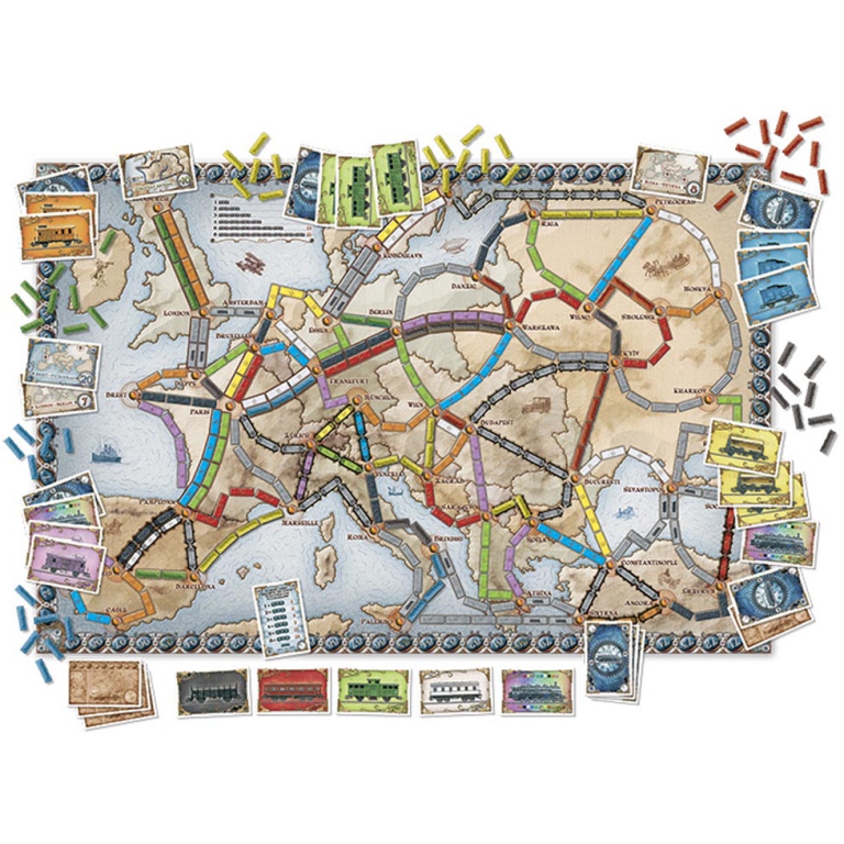 GIOCO TICKET TO RIDE EUROPA 2