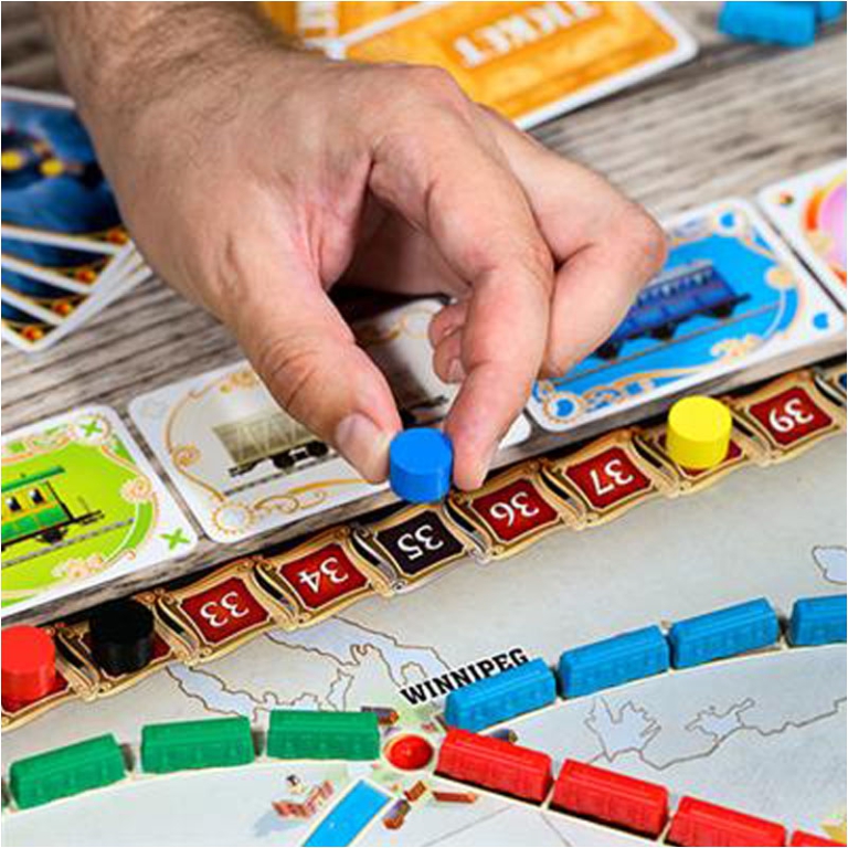 TICKET TO RIDE 8+ ANNI   2-5 GIOCATORI 3