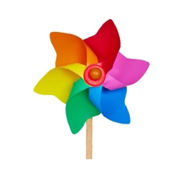 GIRANDOLA GIRASOLE 12PZ IN BUSTA NUVOLETTA 20CM