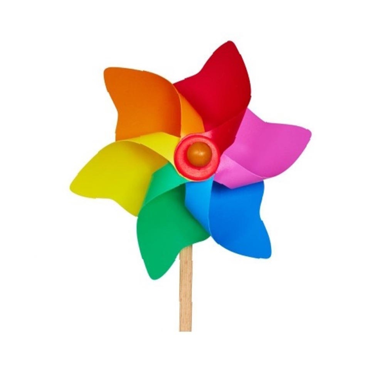 GIRANDOLA GIRASOLE 12PZ IN BUSTA NUVOLETTA 20CM