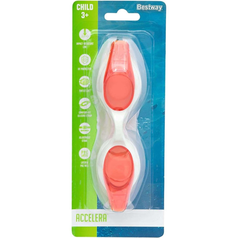 OCCHIALINI PISCINA IN SILICONE 3+ ANNI 2