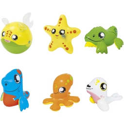 ANIMALI GONFIABILI ASSORTITI 22/34CM 4+ MESI