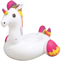 CAVALCABILE GONFIABILE UNICORNO 155X119CM