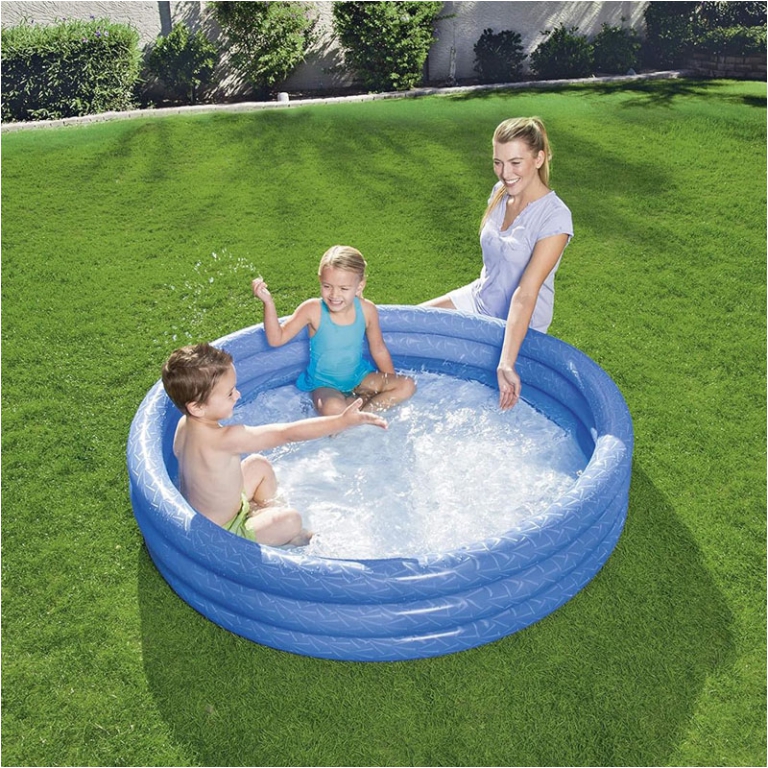 PISCINA GONFIABILE 3 ANELLI 152X30CM 2+ ANNI 3