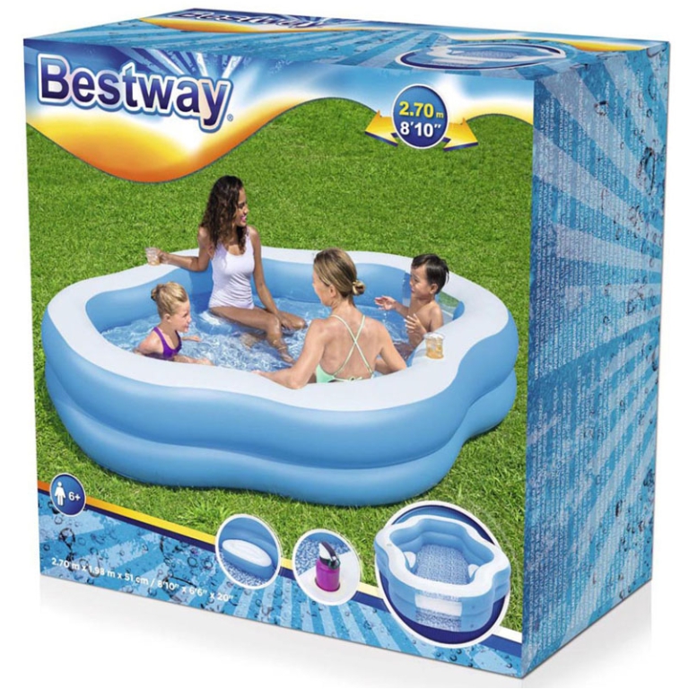 PISCINA GONFIABILE SPLASHVIEW 270CM 6+ ANNI 2