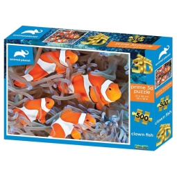 PUZZLE 500PZ PESCI 3D