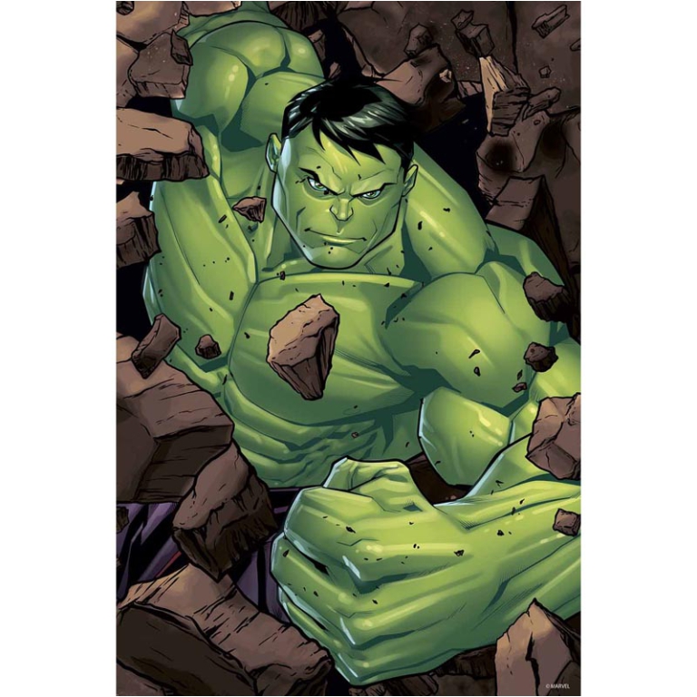 PUZZLE 300PZ HULK 3D CONFEZIONE METALLO 2