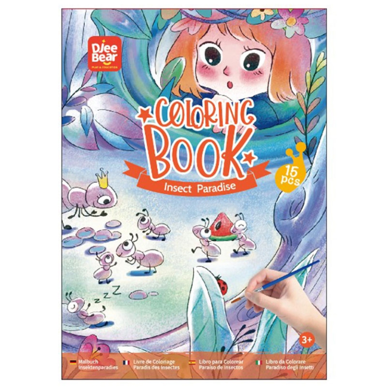 LIBRO COLORING INSECT    PARADISE