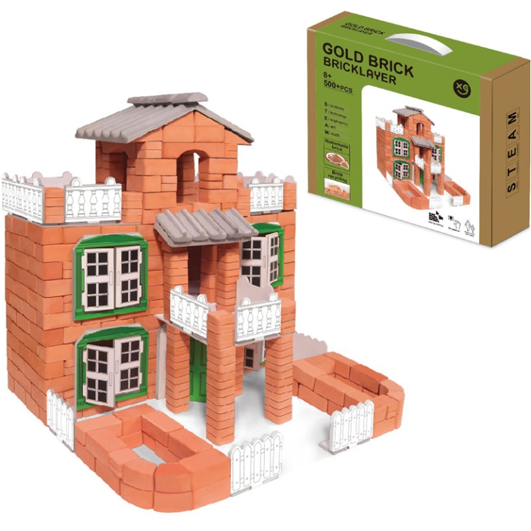 VILLA 500 MATTONCINI IN  TERRACOTTA