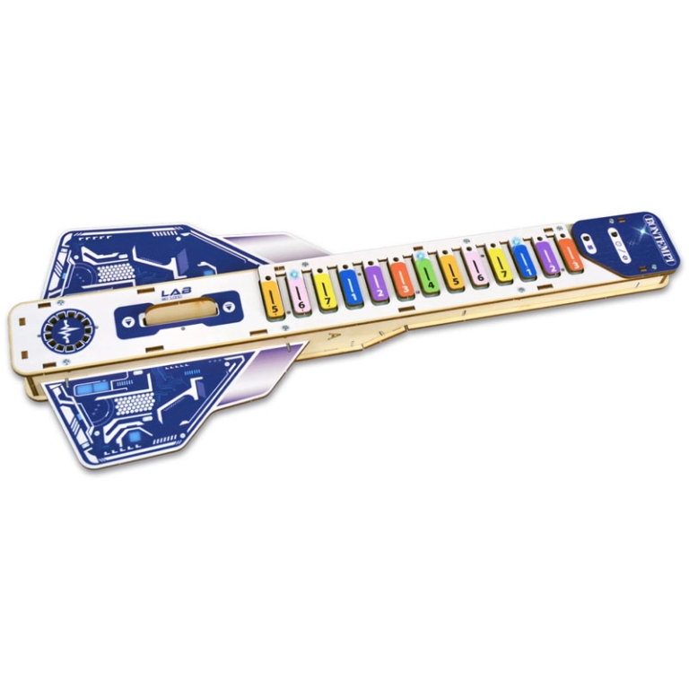 CHITARRA ELETTRONICA LEGNO DA COSTRUIRE 2