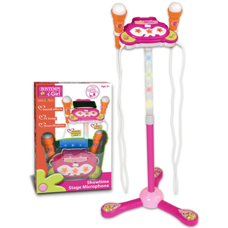 DOPPIO MICROFONO MUSICALE CON MP3