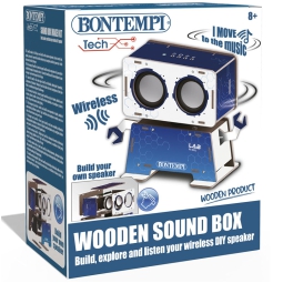 SOUND BOX WIRELESS LEGNO DA COSTRUIRE