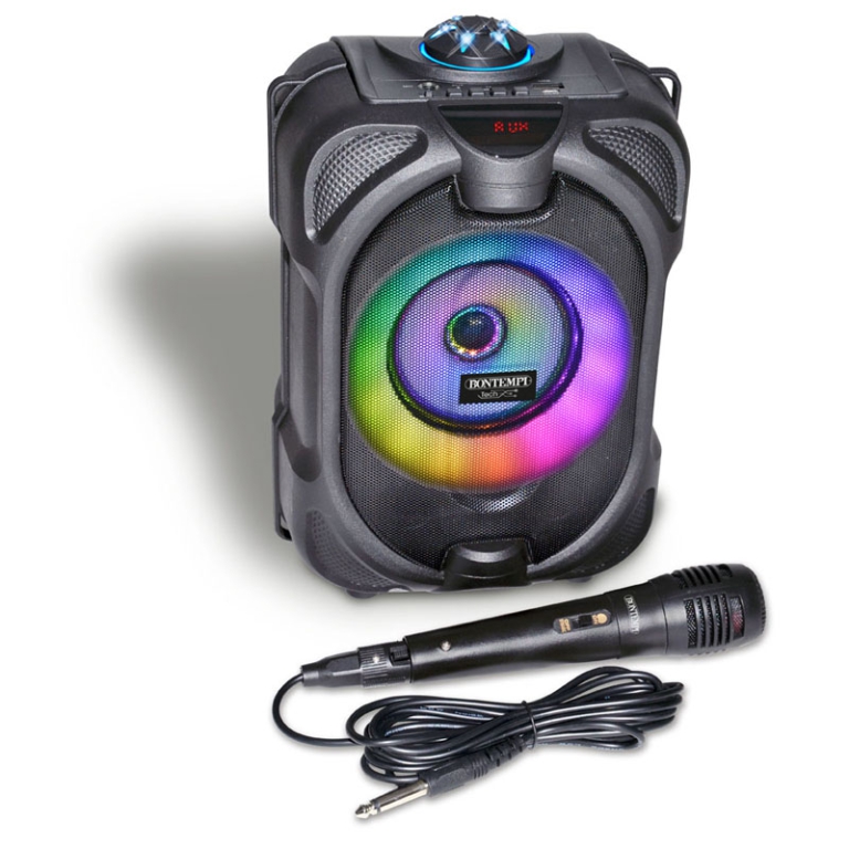 SPEAKER WIRELESS CON LUCI E  MICROFONO