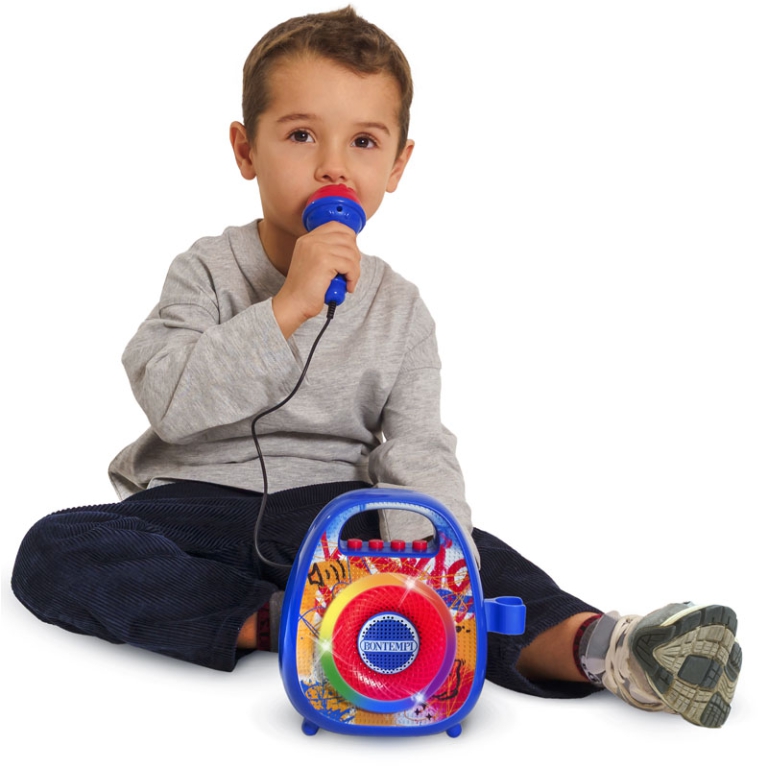 SPEAKER WIRELESS CON MICROFONO 20X18X12CM 2