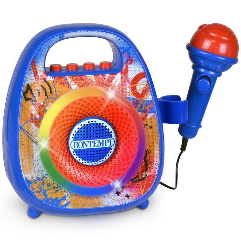 SPEAKER WIRELESS CON MICROFONO 20X18X12CM 3
