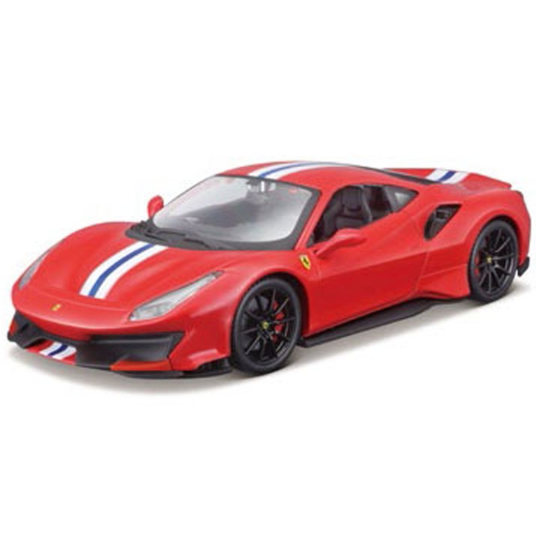 AUTO FERRARI 488 PISTA BLU 1:24