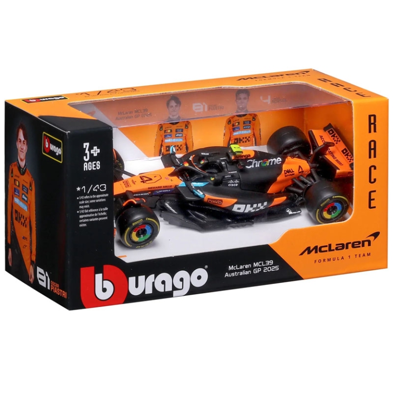 AUTO MCLAREN F1 2025     LANDO NORRIS 1:43