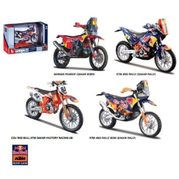 MOTO KTM RED BULL FACTORY RACING DAKAR 1:18