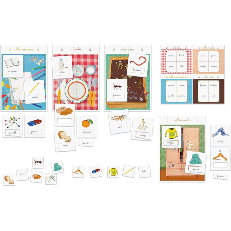 TOMBOLA DELLE PAROLE MONTESSORI 3-6 ANNI 5