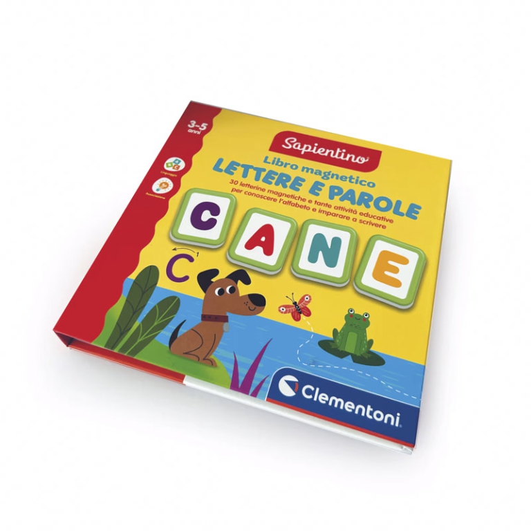 LIBRO MAGNETICO LETTERE E PAROLE