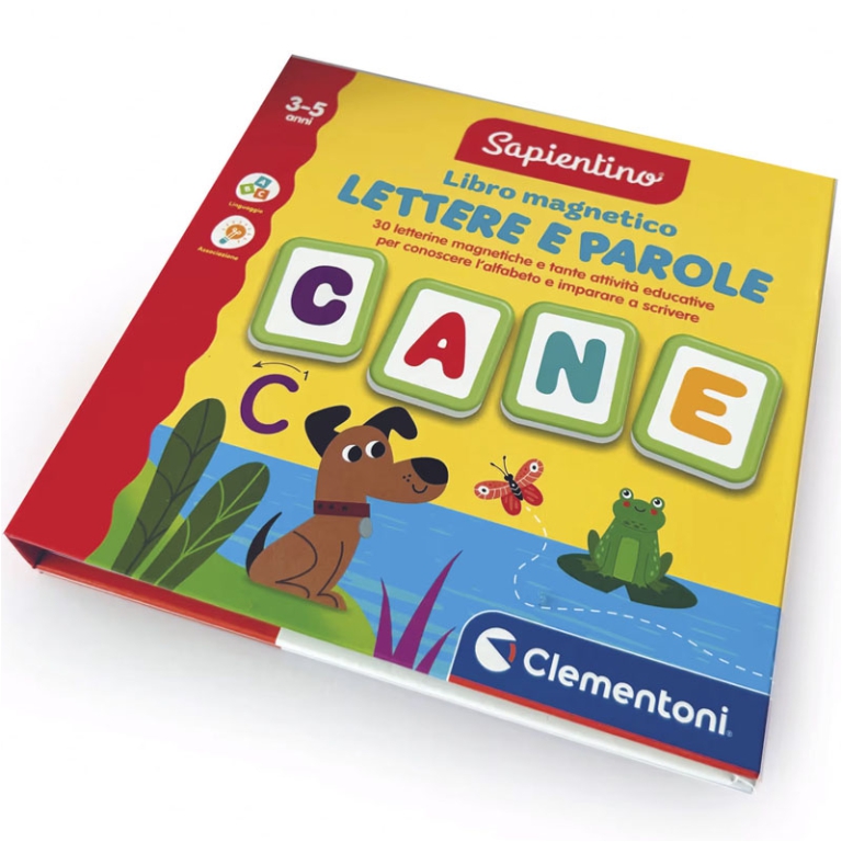 LIBRO MAGNETICO LETTERE E PAROLE 2