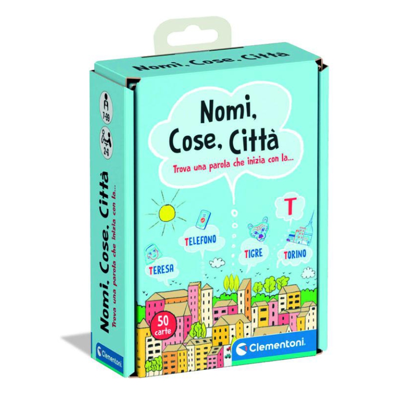 CARTE DA GIOCO NOMI,COSE  CITTA'
