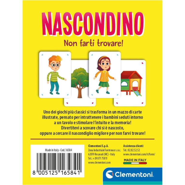 CARTE DA GIOCO NASCONDINO 5