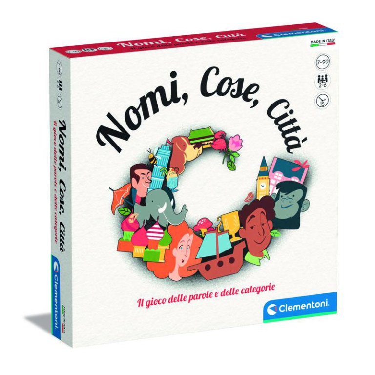 NOMI COSE CITTA' 7+ ANNI 2-6 GIOCATORI