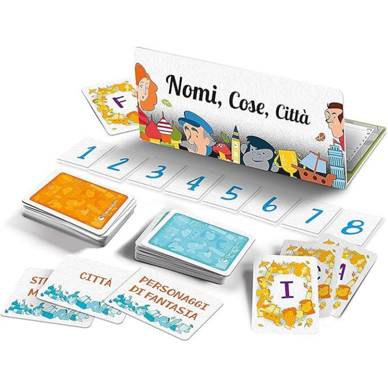 NOMI COSE CITTA' 7+ ANNI 2-6 GIOCATORI 5