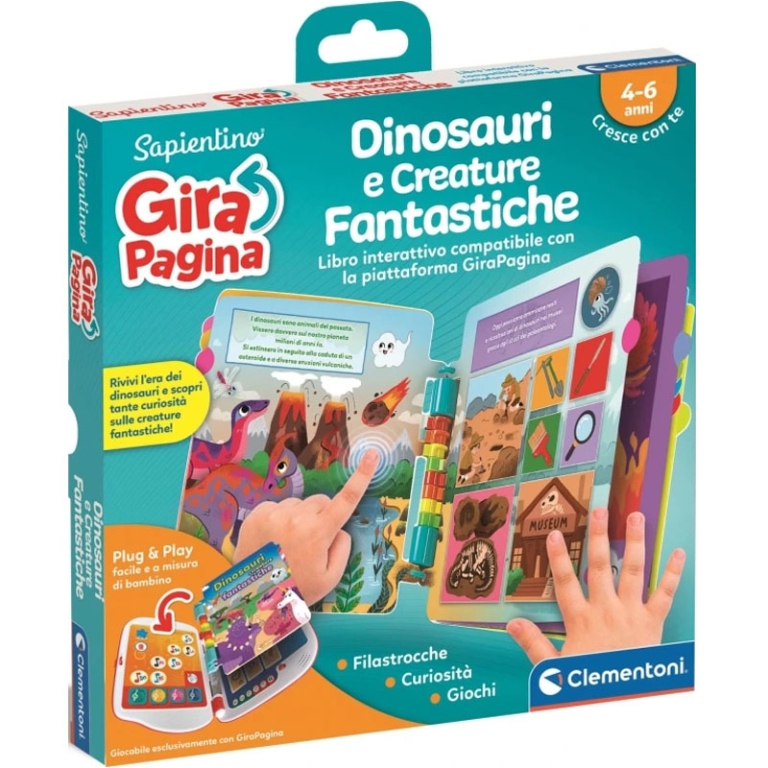 BOOK GIRAPAGINA DINOSAURI